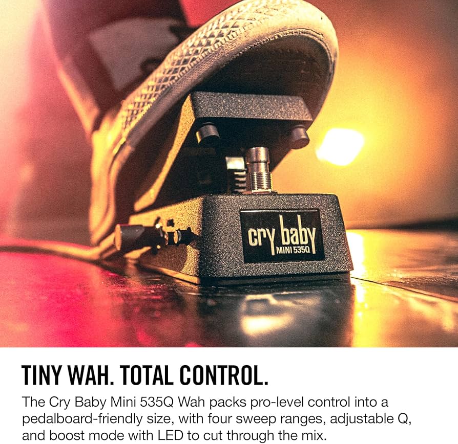 Amazon.com: Cry Baby Mini 535Q Wah : Musical Instruments